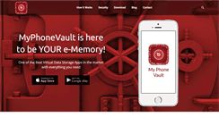 Desktop Screenshot of myphonevault.com